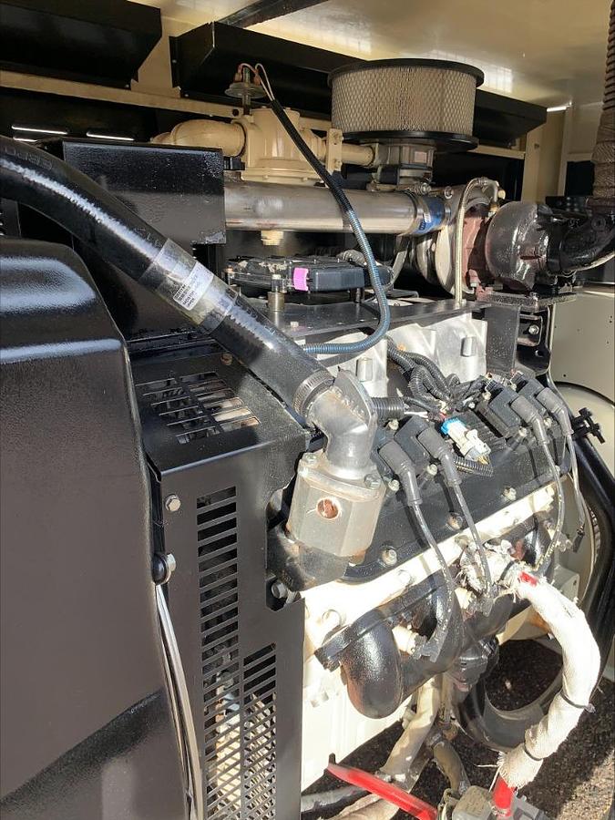 Used Kohler 125RZG 125Kw Standby & Prime Natural Gas Propane Generator 676 Hrs