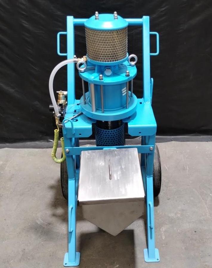 Used WIWA Thick Film Mortar Epoxy Cement Slurry Fire Protection Pump 600.12 12:1 Ratio