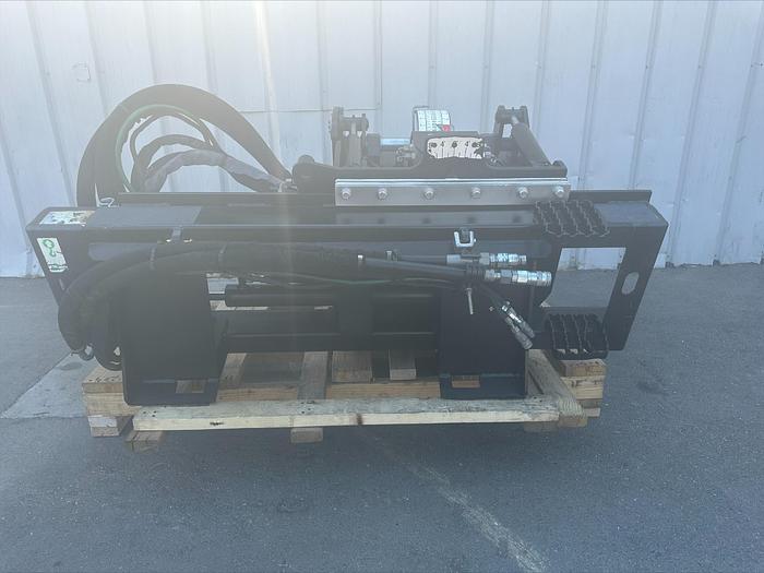 Used 2011 Caterpillar Cat PC206 24" skid steer asphalt planer milling attachment 5 Line