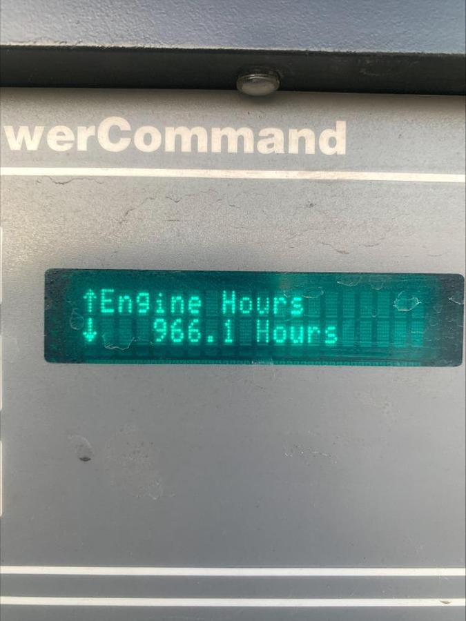 Used Cummins Onan DGFA 150 Kw Diesel Standby Generator w Switch 966 HRS 135 Kw Prime