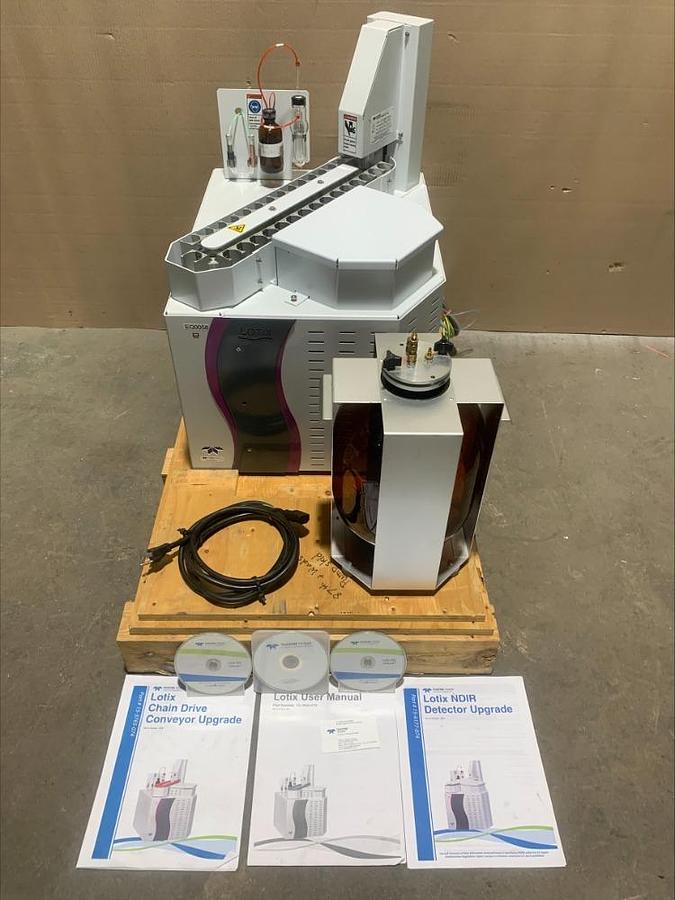 Used Teledyne Tekmar Lotix Total Organic Carbon TOC analyzer AutoSampler w Parts 