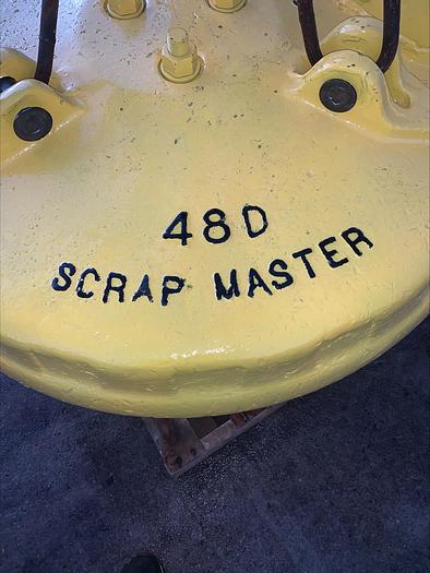 Used Walker ScrapMaster 48" 48D Scrap Metal Lifting Magnet 230v