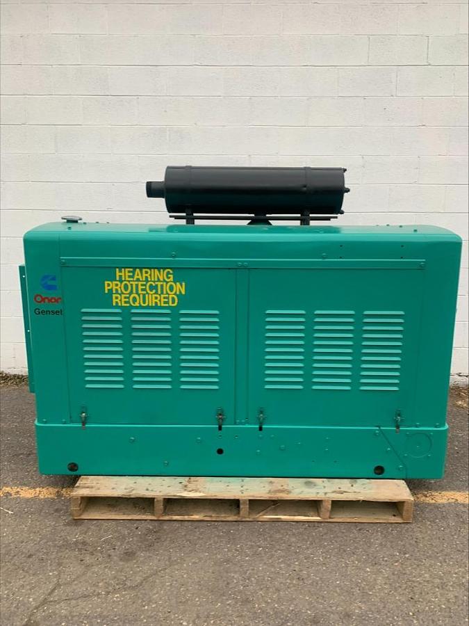 Used Onan Cummins 35EK 35 Kw Natural Gas Propane Standby Generator