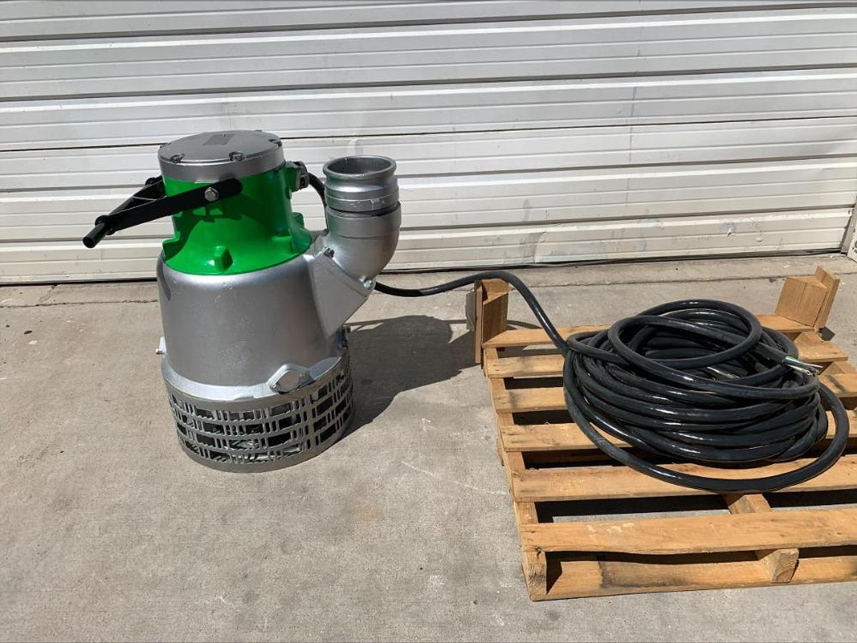 Used 2022 Apex SD150HV 30 Hp 6" Submersible Pump 1600 GPM Dewatering Water Flygt