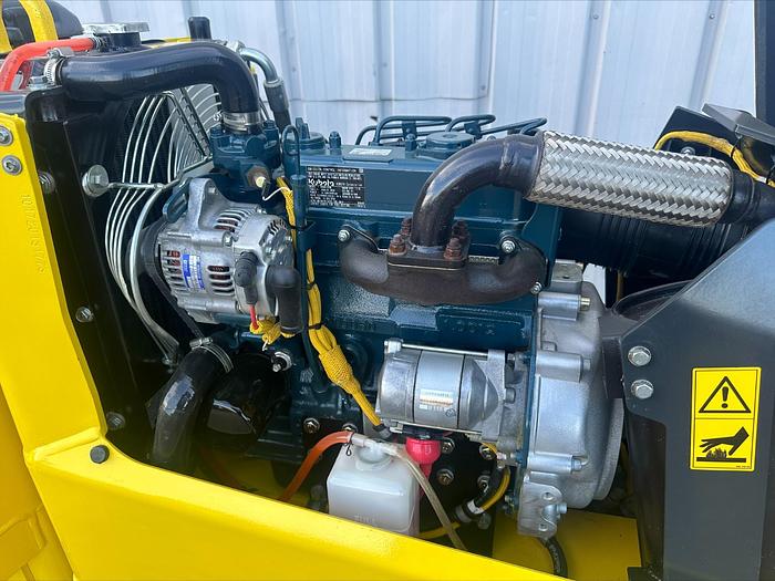 Used 2018 Bomag BMP 8500 Wireless Trench Compactor Vibratory Diesel Roller Wacker 357 Hrs