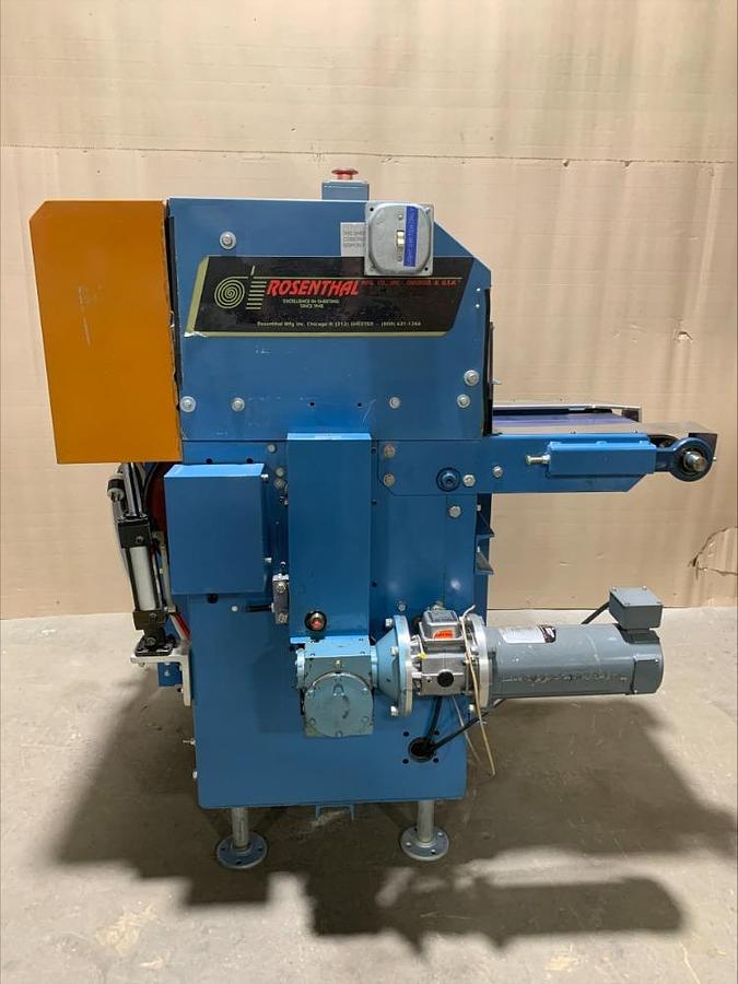 Used Rosenthal 12" Automatic Digital Precision Sheeter Cutter WA-S-1-HHEVAC-24V