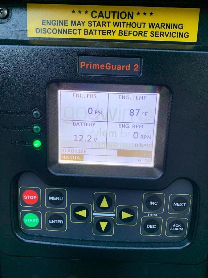 Used Godwin CD150M CD150 6" Deere Diesel Towable Water Construction Pump 116 HRS