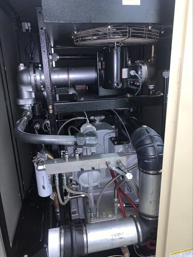 Used 2022 Ingersol Rand IR IRN100H OF Oil Free 100 Hp VSD Rotary Screw Air Compressor
