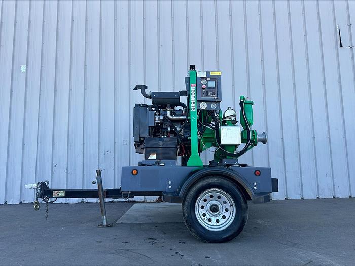 Used 2019 Atlas Copco PAS 100 HF YD 4" Diesel Towable Water Dewatering Pump 847 Hours