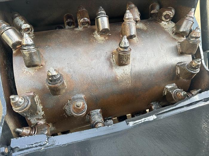 Used RoadHog RH2450 Skid Steer Asphalt Road Cold Planer Grinder Diesel Attachment Bobcat Caterpillar 49 Hp