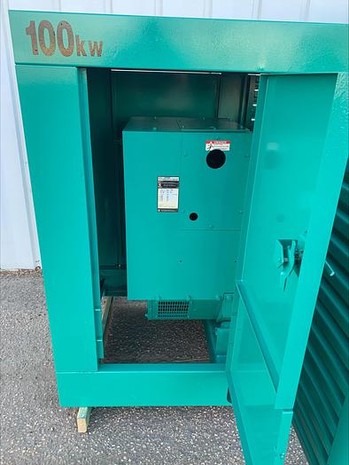 Used Cummins Onan ENBA 100 Kw LP/NG Natural Gas or Propane Standby Generator 1 & 3 phase