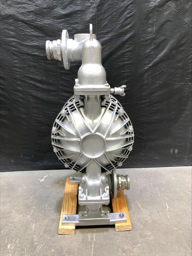 Used Yamada 3" Aluminum Air Powered Double Diaphragm Pump NDP-80 NDP-80BAE