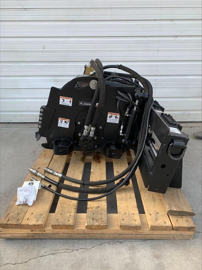 Used Deere CP24D Cold Planer Asphalt Grinder Skid Steer Milling Miller Attachment