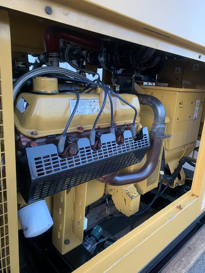 Used Caterpillar Cat Olympian G100F1 Natural Gas Propane 100 Kw Standby Generator 810