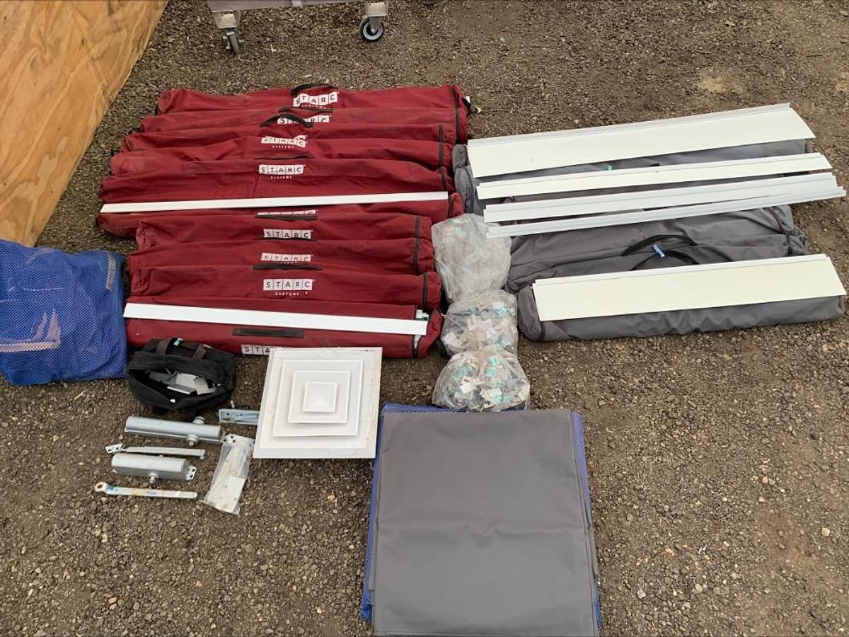 Used 2020 Starc RealWall Temporary Construction Modular Panel Wall System ICRA CERTIFIED