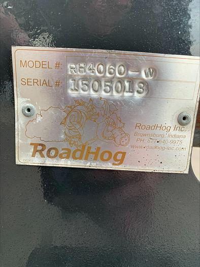 Used RoadHog RH4060-W Skid Steer Diesel Powered 42" 64 HP Asphalt Grinder Cold Planer Attachment 12.9 Hours!!!