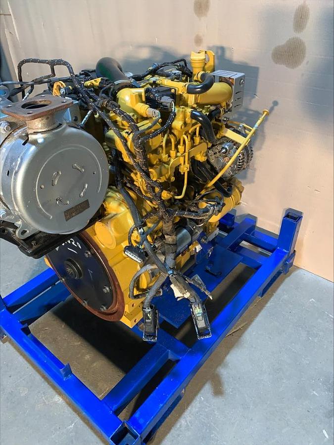 Used 2017 Caterpillar C3.B3 Diesel Engine 4 CAT Skid Steer 289D 277D 246D 257D 259D+