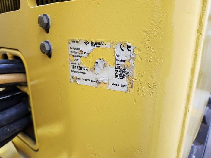 Used 2015 Bomag BMP 8500 Wireless Trench Compactor Vibratory Diesel Roller Wacker 722 Hr