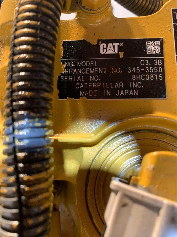 Used 2017 Caterpillar C3.B3 Diesel Engine 4 CAT Skid Steer 289D 277D 246D 257D 259D+
