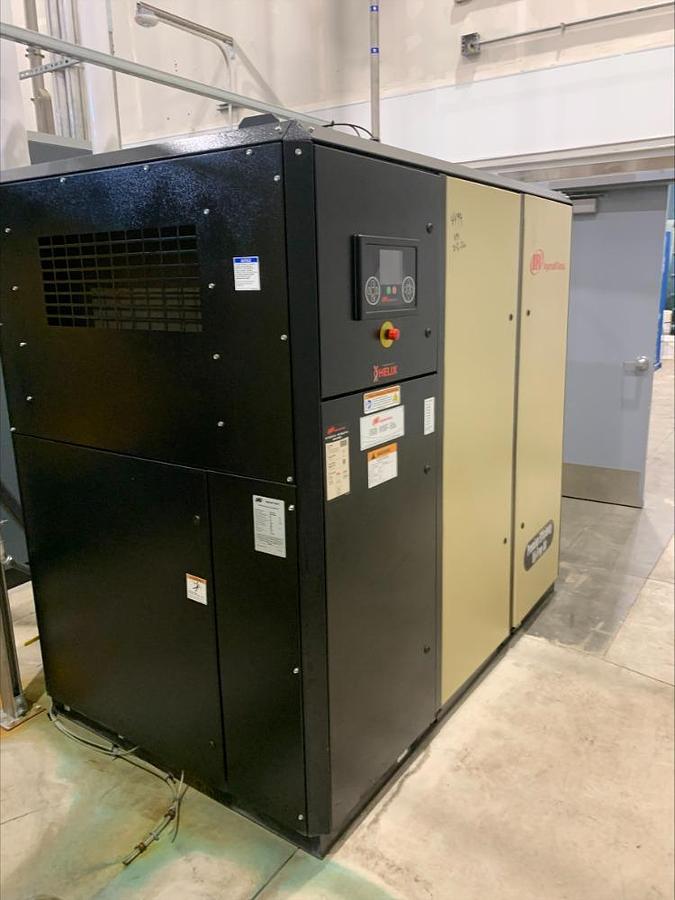 Used 2022 Ingersol Rand IR IRN100H OF Oil Free 100 Hp VSD Rotary Screw Air Compressor
