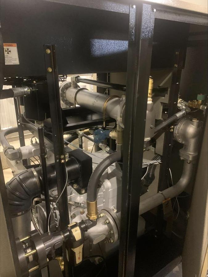 Used 2022 Ingersol Rand IR IRN100H OF Oil Free Oil Less 100 Hp Rotary Screw Air Compressor
