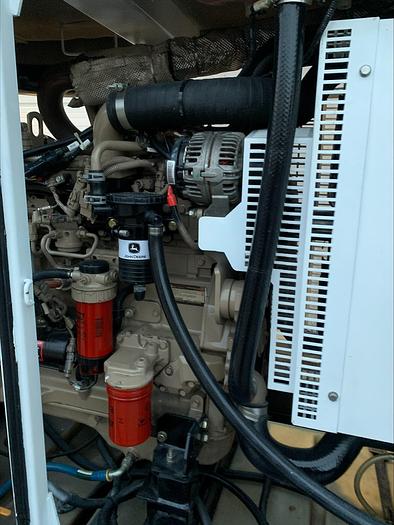 Used MQ MultiQuip WhisperWatt 70 KVA 56 Kw towable generator DCA-70SSJU4i 4753 HRS