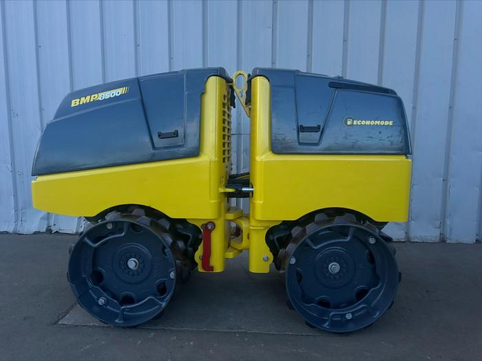 Used 2018 Bomag BMP 8500 Wireless Trench Compactor Vibratory Diesel Roller Wacker 357 Hrs