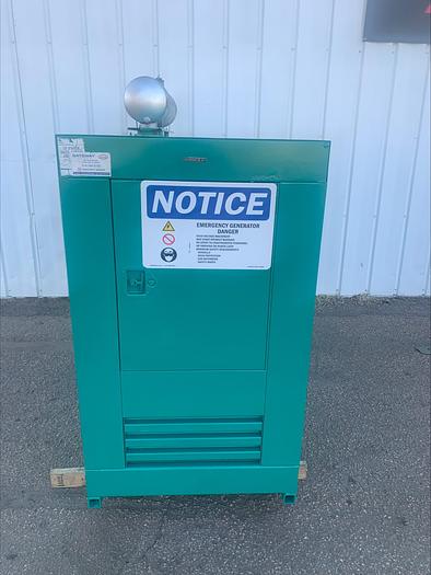 Used Cummins Onan ENBA 100 Kw LP/NG Natural Gas or Propane Standby Generator 1 & 3 phase