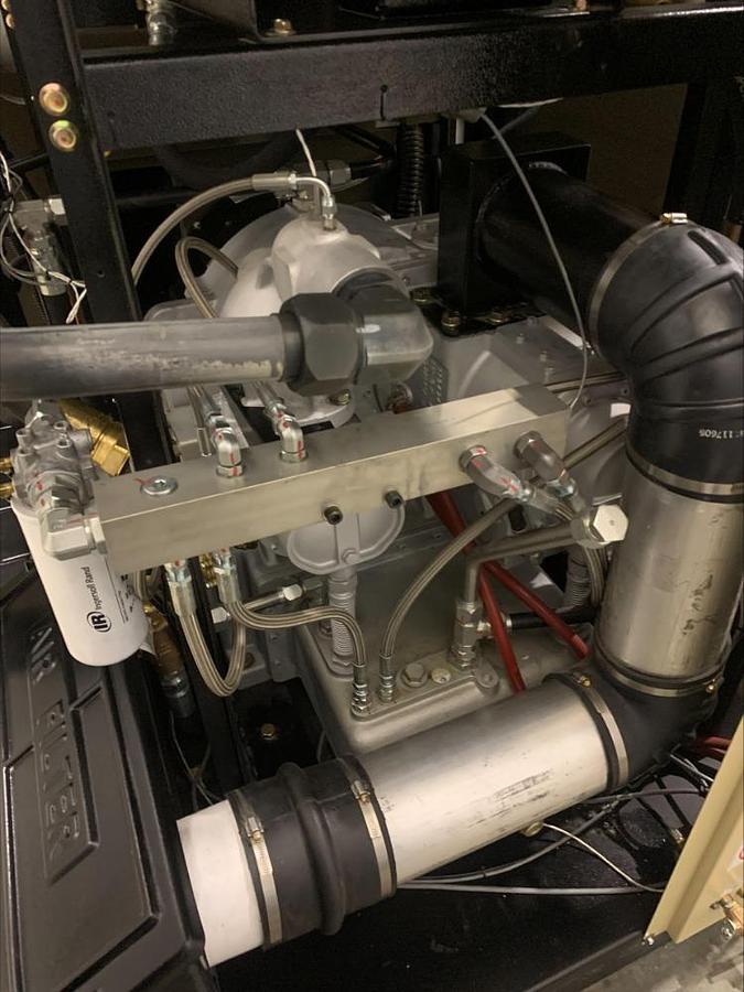 Used 2022 Ingersol Rand IR IRN100H OF Oil Free 100 Hp VSD Rotary Screw Air Compressor