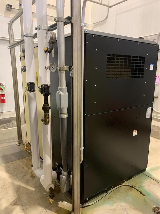 Used 2022 Ingersol Rand IR IRN100H OF Oil Free 100 Hp VSD Rotary Screw Air Compressor