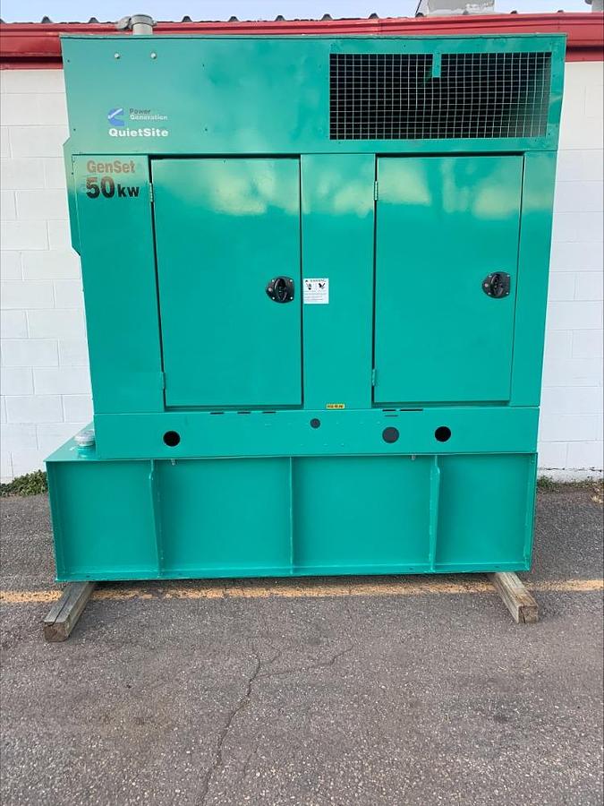 Used Cummins Onan 50 Kw Diesel Standby Generator