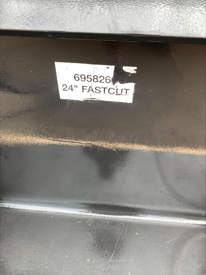 Used Bobcat 24" FastCut Skid Steer Cold Planer Asphalt Mill Grinder Attachment