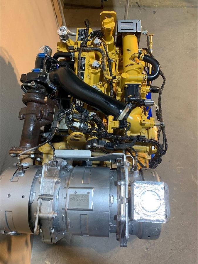 Used 2017 Caterpillar C3.B3 Diesel Engine 4 CAT Skid Steer 289D 277D 246D 257D 259D+