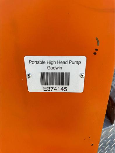 Used Godwin CD103M Dri Prime High Head 6" Deere Diesel Towable Water Pump 1288 HOURS!