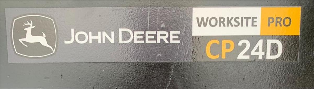 Used Deere CP24D Cold Planer Asphalt Grinder Skid Steer Milling Miller Attachment