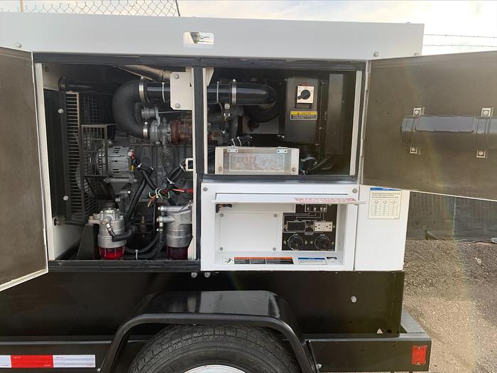 Used 2018 MQ MultiQuip WhisperWatt 25 KVA Towable Generator DCA-25SSIU4F 1870 HRS