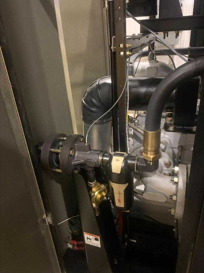 Used 2022 Ingersol Rand IR IRN100H OF Oil Free Oil Less 100 Hp Rotary Screw Air Compressor