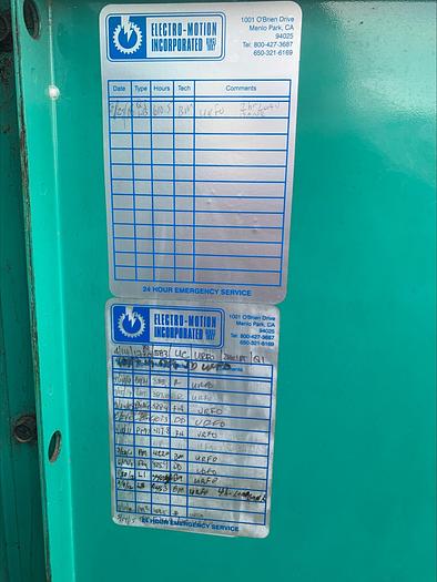 Used Cummins Onan 300 DFCB 300 Kw Diesel Standby Generator SUPER CLEAN! 855 HOURS!