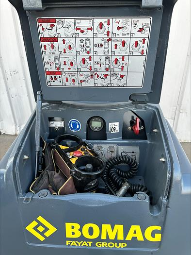 Used 2018 Bomag BMP 8500 Wireless Trench Compactor Vibratory Roller Wacker