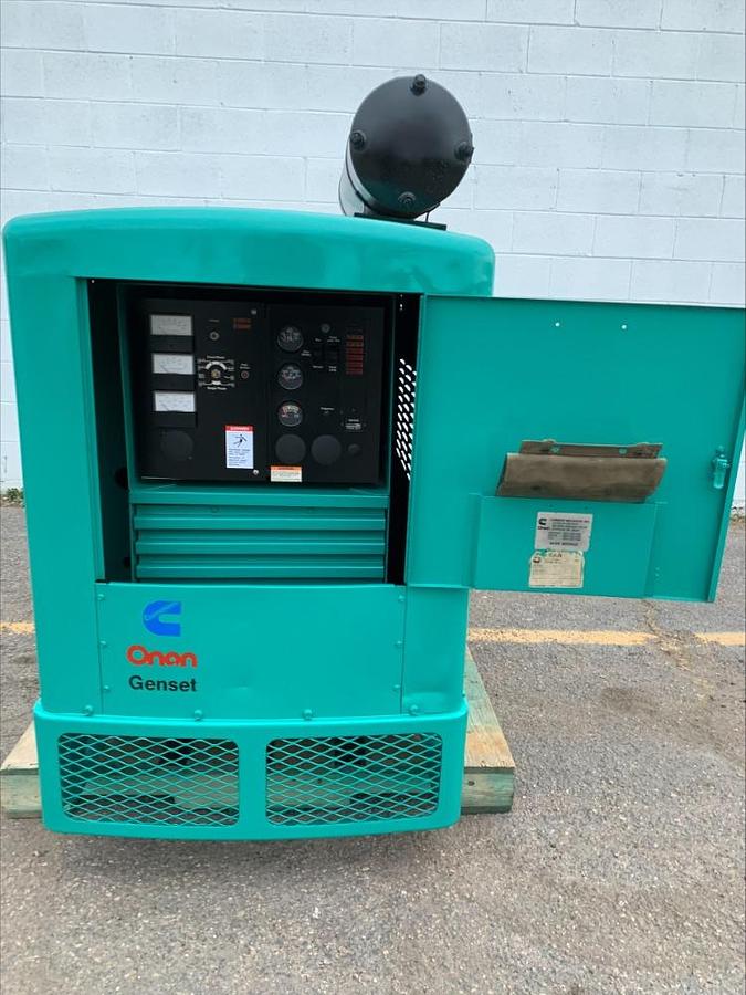 Used Onan Cummins 35EK 35 Kw Natural Gas Propane Standby Generator