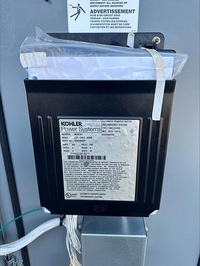 Used Kohler 260 Amp Automatic Transfer Switch ATS for standby generator