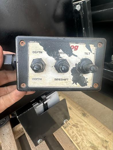 Used RoadHog RH2450 Skid Steer Asphalt Road Cold Planer Grinder Diesel Attachment Bobcat Caterpillar 49 Hp