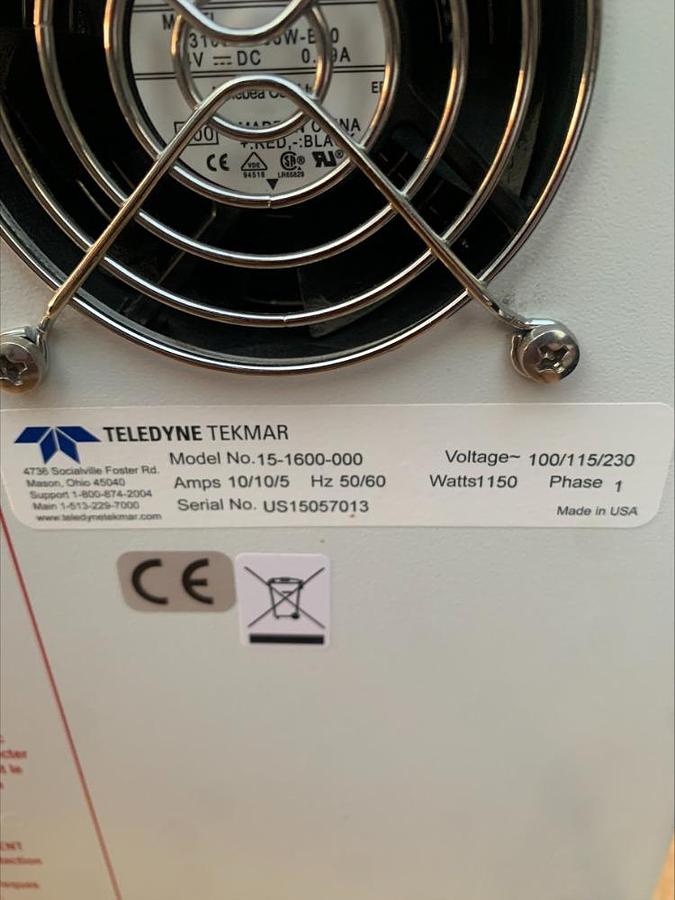 Used Teledyne Tekmar Lotix Total Organic Carbon TOC analyzer AutoSampler w Parts 