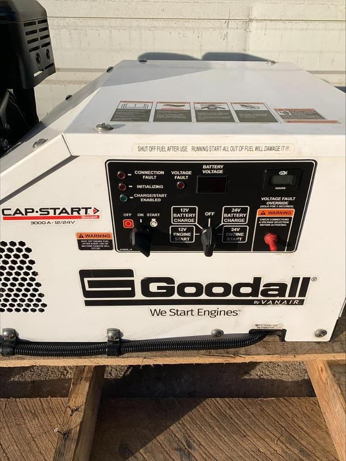 Used 2022 Goodall Manufacturing Cap-Start 3000A 240V Alternator 12V Start/Charge 96 H
