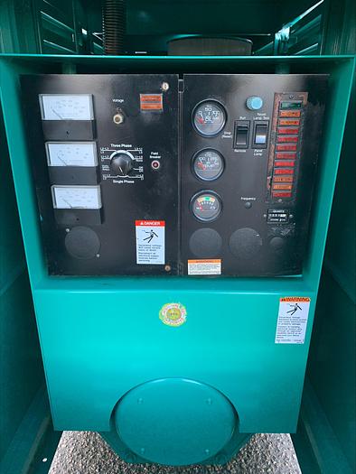 Used Cummins Onan ENBA 100 Kw LP/NG Natural Gas or Propane Standby Generator 1 & 3 phase