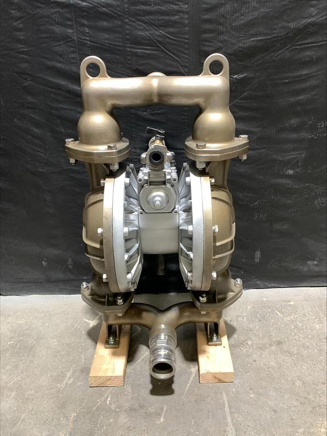 Used Yamada 2" sc414 Stainless Steel Air Powered Double Diaphragm Pump NDP-80BST-NPT