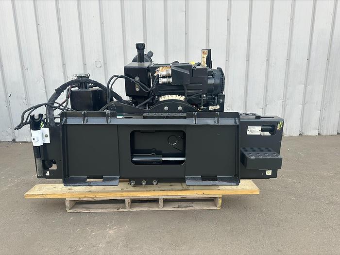 Used RoadHog RH2450 Skid Steer Asphalt Road Cold Planer Grinder Diesel Attachment Bobcat Caterpillar 49 Hp