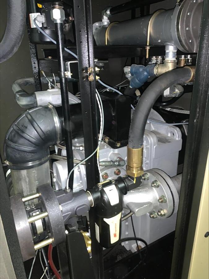Used 2022 Ingersol Rand IR IRN100H OF Oil Free 100 Hp VSD Rotary Screw Air Compressor