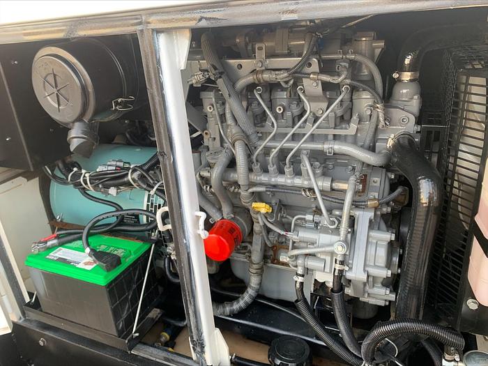 Used 2018 MQ MultiQuip WhisperWatt 25 KVA Towable Generator DCA-25SSIU4F 1870 HRS