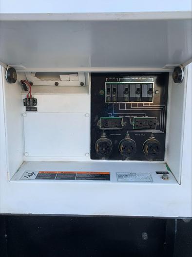 Used MultiQuip WhisperWatt MQ 45 KVA Towable Diesel Generator DCA-4SUS12